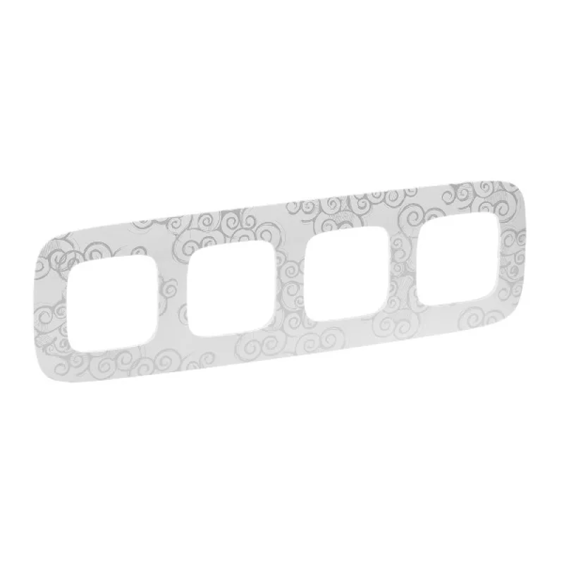 Legrand Рамка 4х Нарцис хром - Legrand Valena Allure 754344