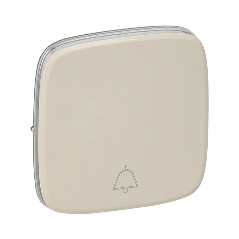 Legrand Plate for push button with symbol bell push Cream - Legrand Valena Allure 755016