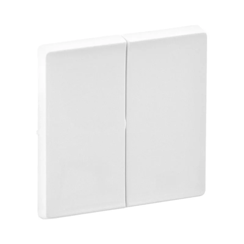 Face plate for double switch White - Legrand Valena Life 755020