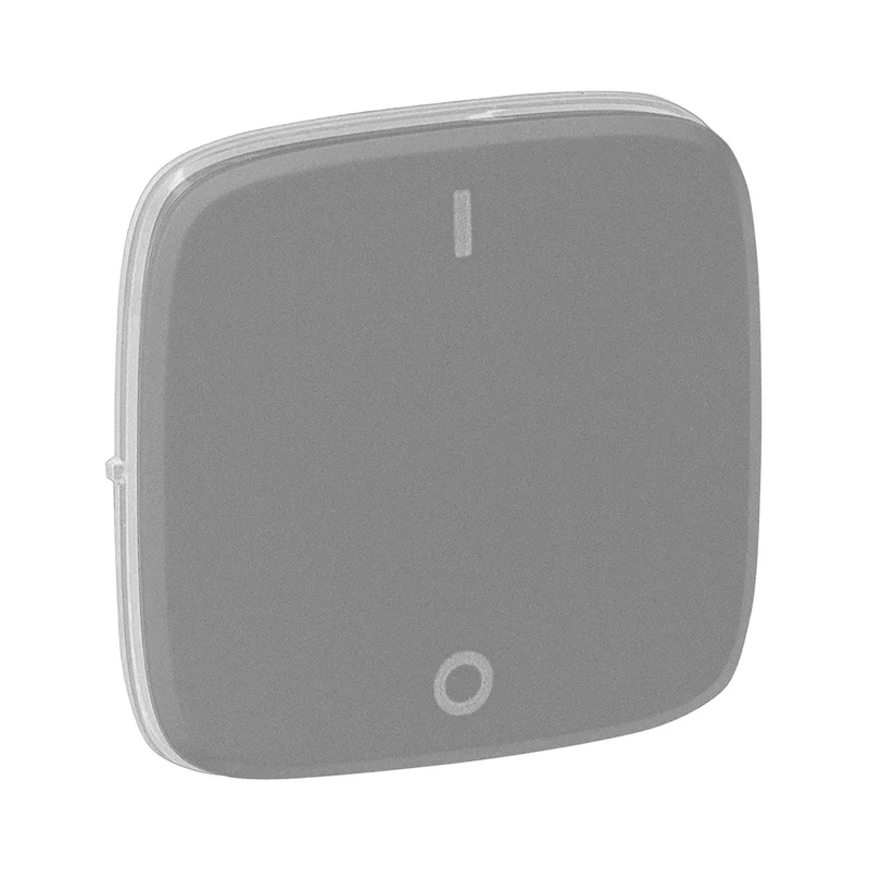 Plate for double-pole switch Aluminium - Legrand Valena Allure 755127