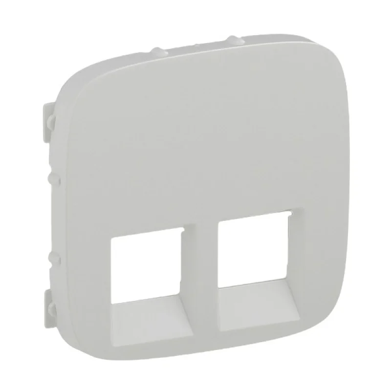 Legrand Face plate for outlet 2xRJ45 White - Legrand Valena Allure 755425
