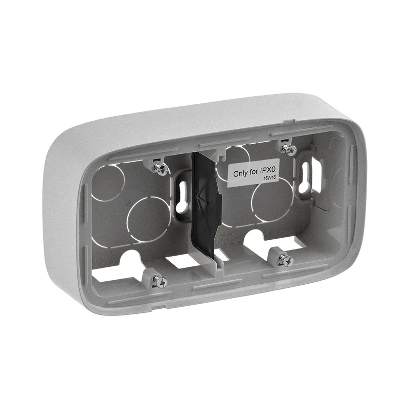 Legrand Конзола 2x открит монтаж Алуминий - Legrand Valena Allure 755572
