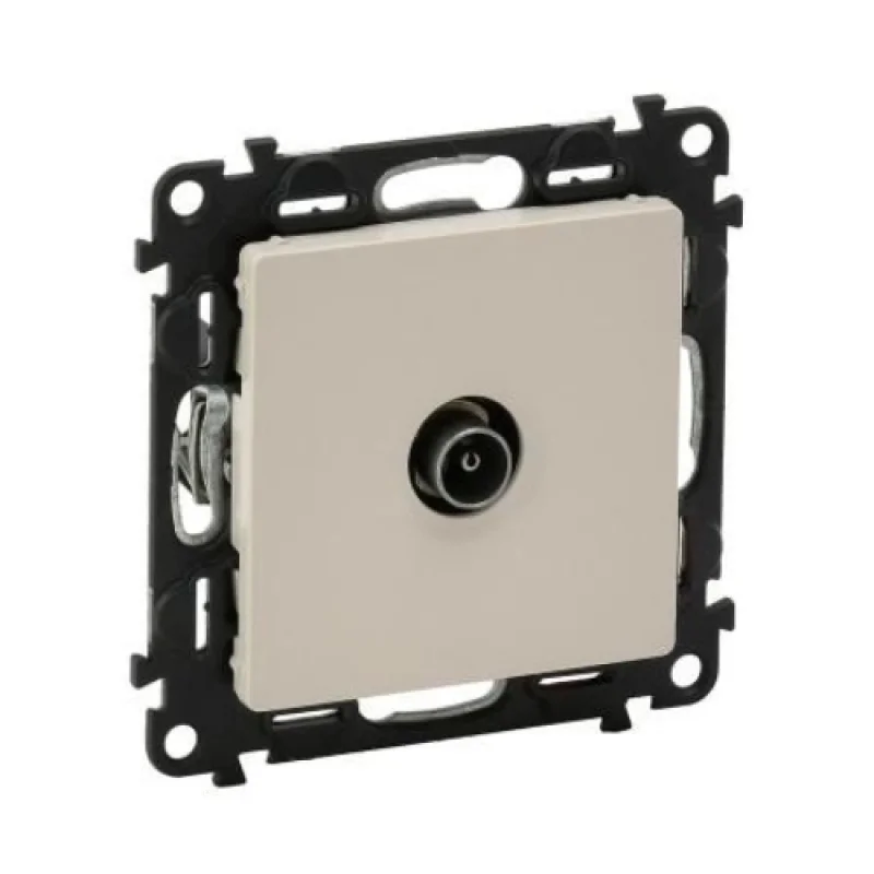 Legrand Blister pack Valena Life TV Outlet 2400 MHz 15dB Cream - Legrand Valena Life 755653