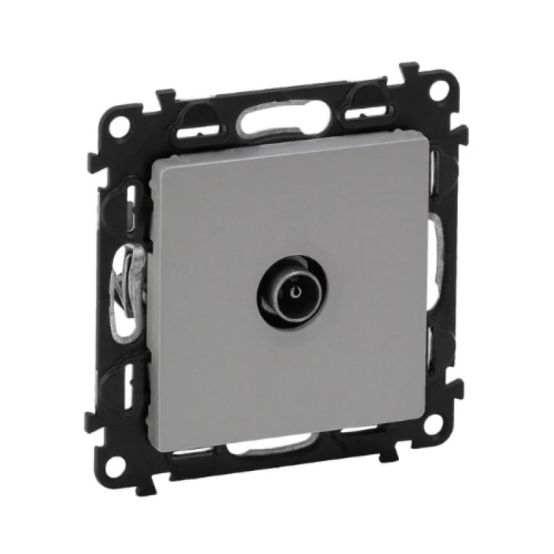 Legrand Блистер Valena Life TV Розетка 2400 MHz 15dB Алуминий - Legrand Valena Life 755654