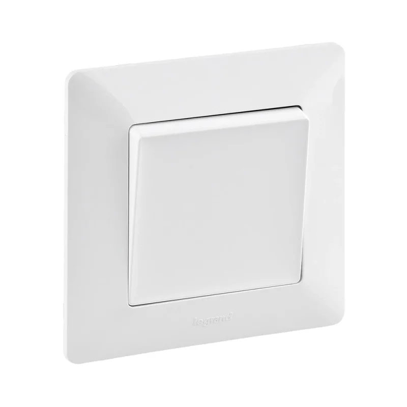 Legrand Блистер - Девиаторен ключ с рамка Бял - Legrand Valena Life 755736
