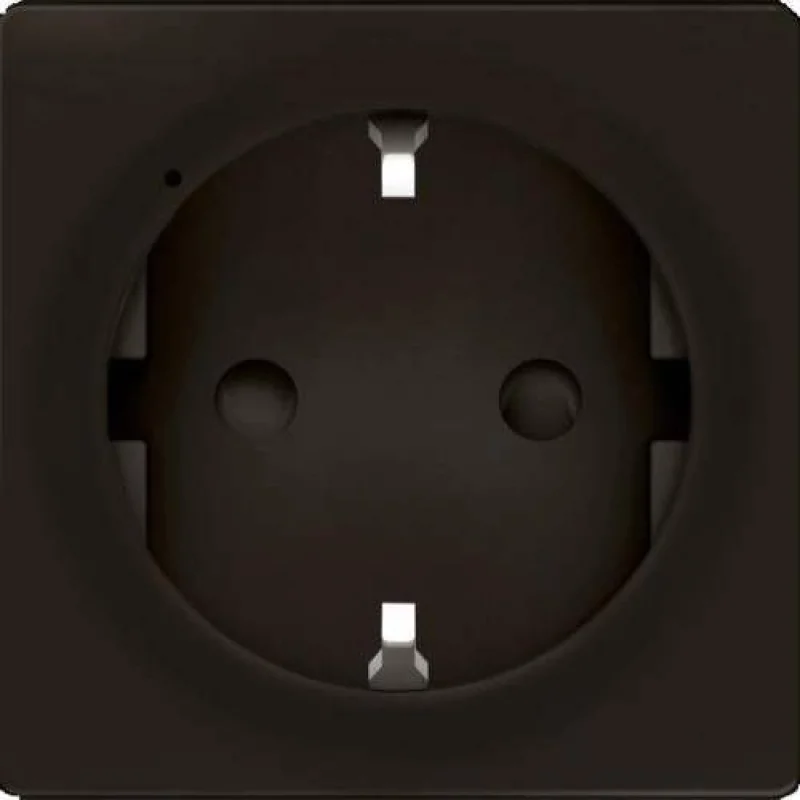 Face plate for Schuko socket Black matt - Legrand Valena Life 756202