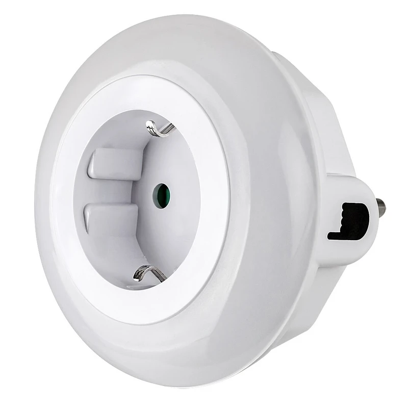 Настолни лампи Abel – LED нощна лампа за деца в бяло с RGB, Ø80мм, 0.54W, 3000K
