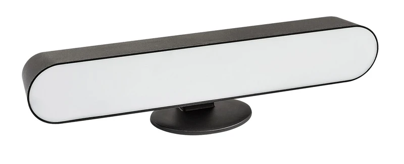 Parker – RGB декоративна настолна лампа в черно/бяло, 70×270мм, 3W, димируема