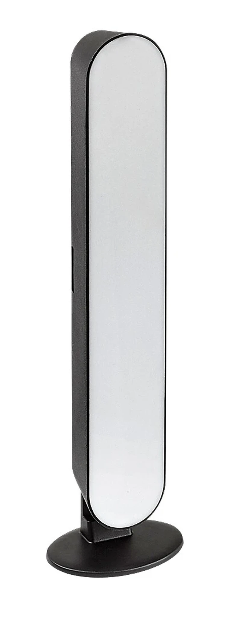 Parker – RGB декоративна настолна лампа в черно/бяло, 70×270мм, 3W, димируема