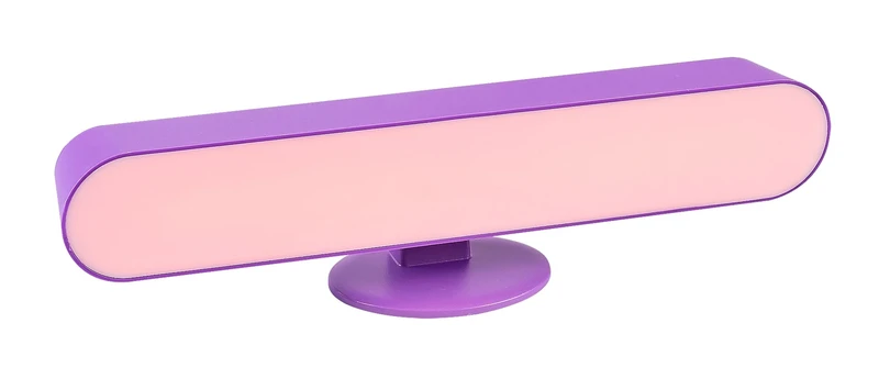 Parker – RGB декоративна настолна лампа в лилаво/бяло, Ø70мм, 3W, променлива температура