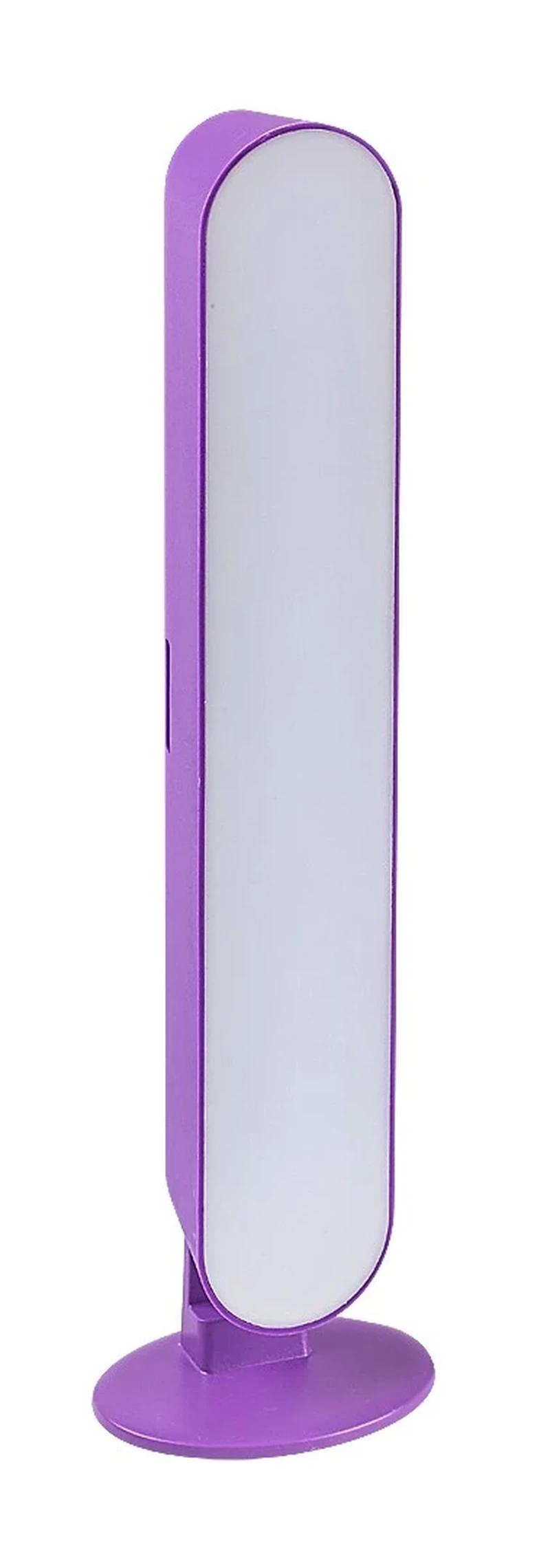 Parker – RGB декоративна настолна лампа в лилаво/бяло, Ø70мм, 3W, променлива температура