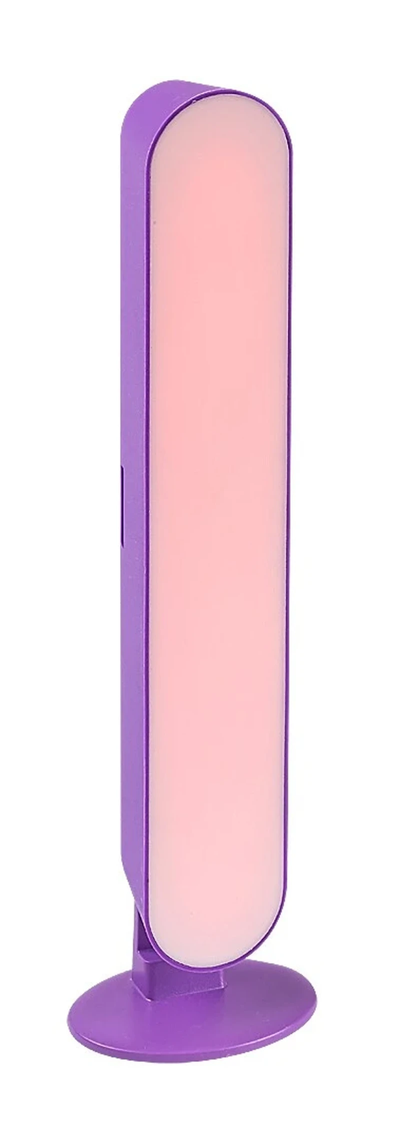 Parker – RGB декоративна настолна лампа в лилаво/бяло, Ø70мм, 3W, променлива температура