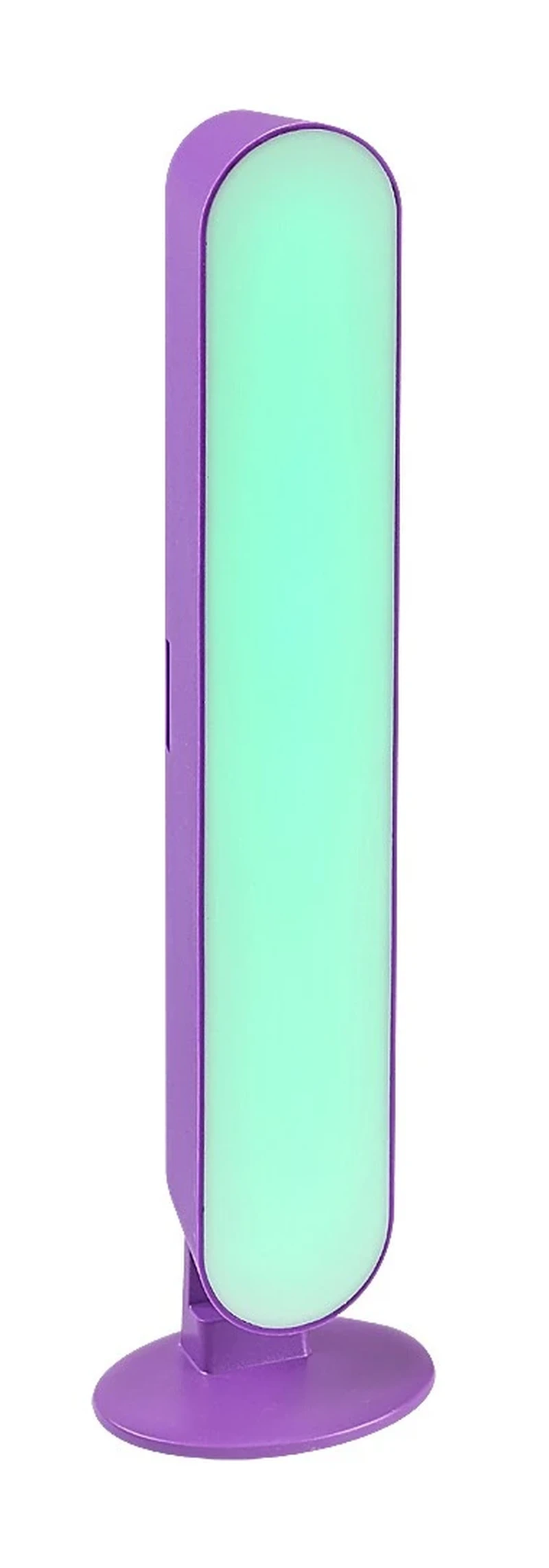 Parker – RGB декоративна настолна лампа в лилаво/бяло, Ø70мм, 3W, променлива температура