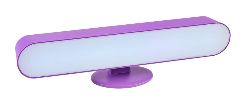 Настолни лампи Parker – RGB декоративна настолна лампа в лилаво/бяло, Ø70мм, 3W, променлива температура