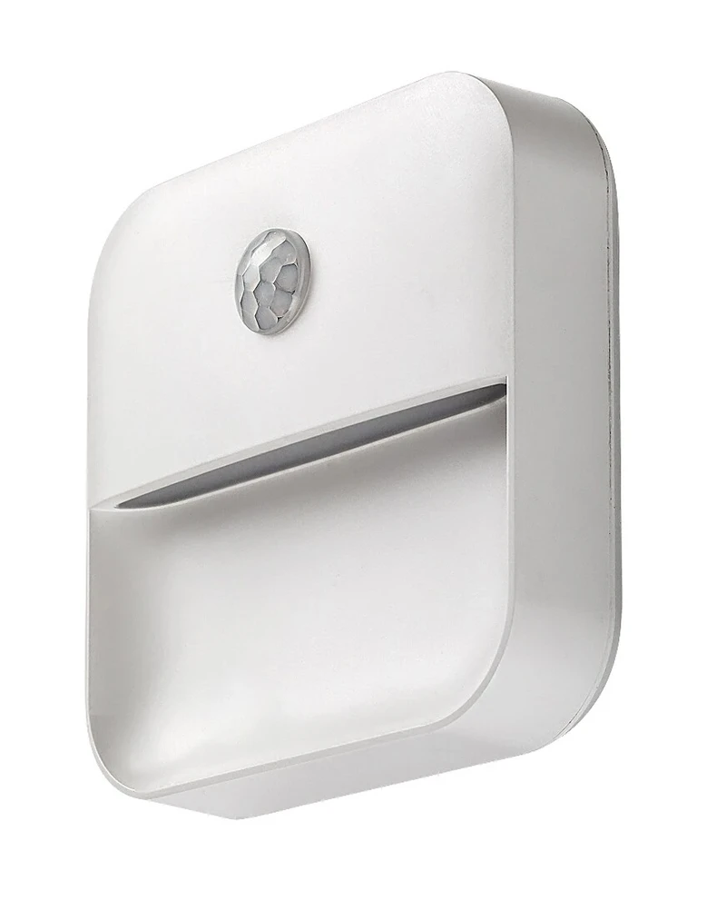 Ciro – LED нощна лампа с датчик за движение в бяло, 75×20мм, 0.15W, 3000K
