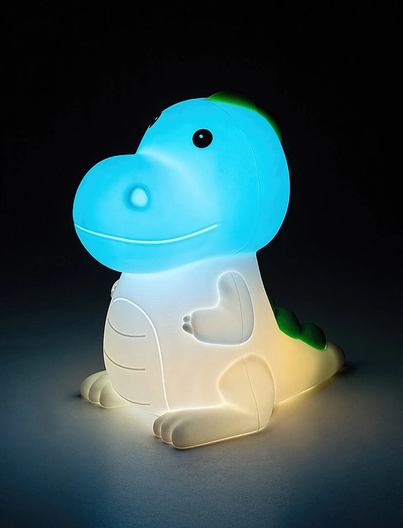 Dinoo – children's LED night lamp dinosaur, RGB, 130×140mm, 0.45W, 3000K