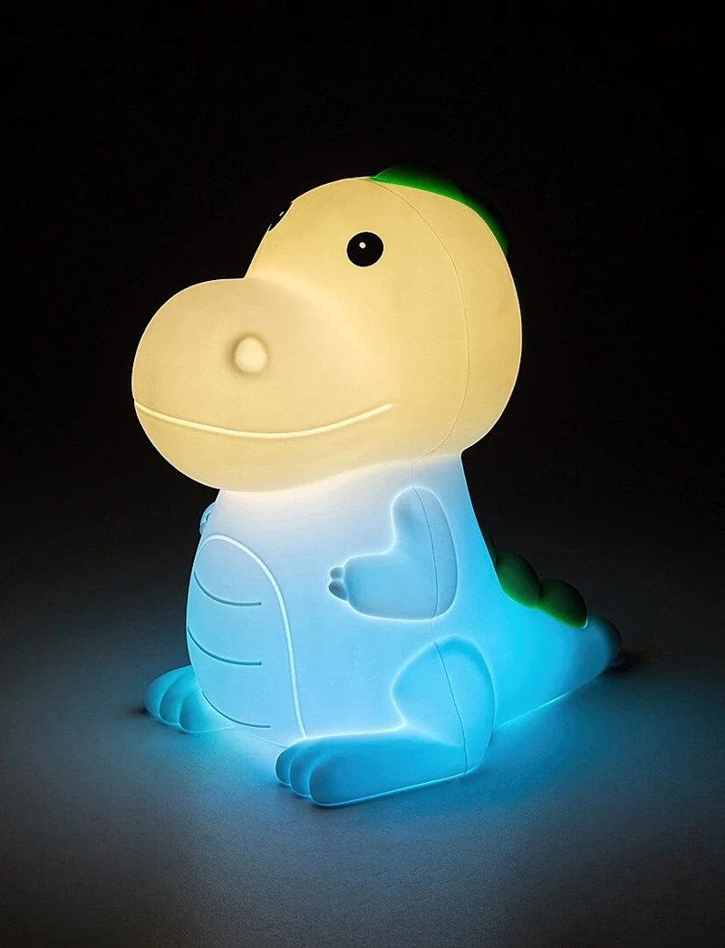 Dinoo – children's LED night lamp dinosaur, RGB, 130×140mm, 0.45W, 3000K