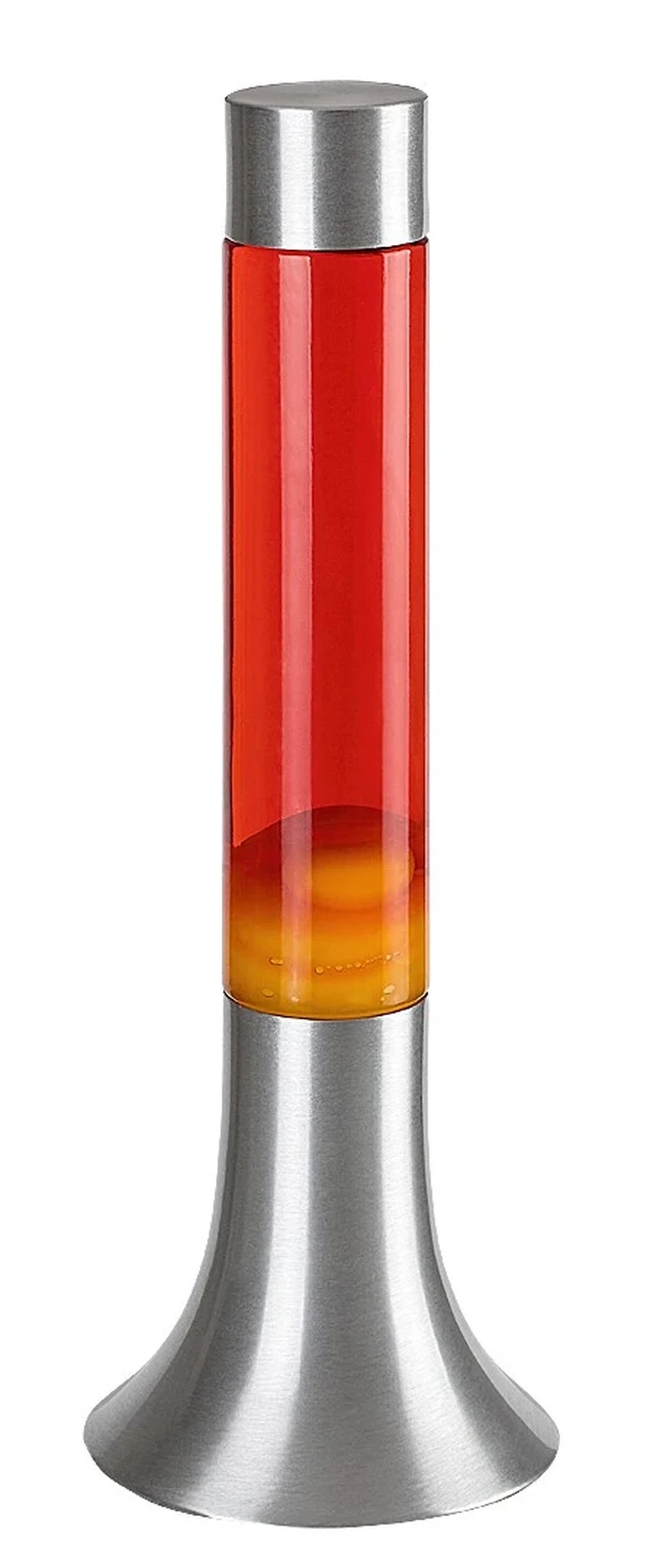Poppilol – LED лава лампа в сребристо с прозрачно стъкло, Ø55мм, 3000K