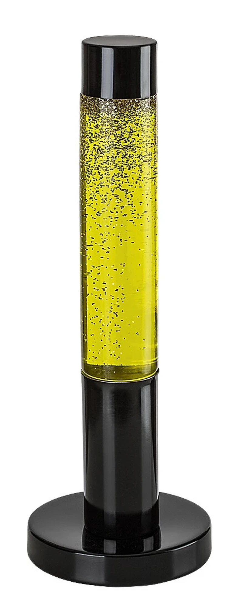 Lavastic – LED decorative lava lamp in black with clear glass, Ø55mm, 3000K