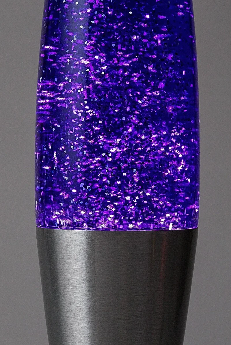 Glitter2 – декоративна LED лампа в сребристо с прозрачно стъкло, Ø75мм, 3000K