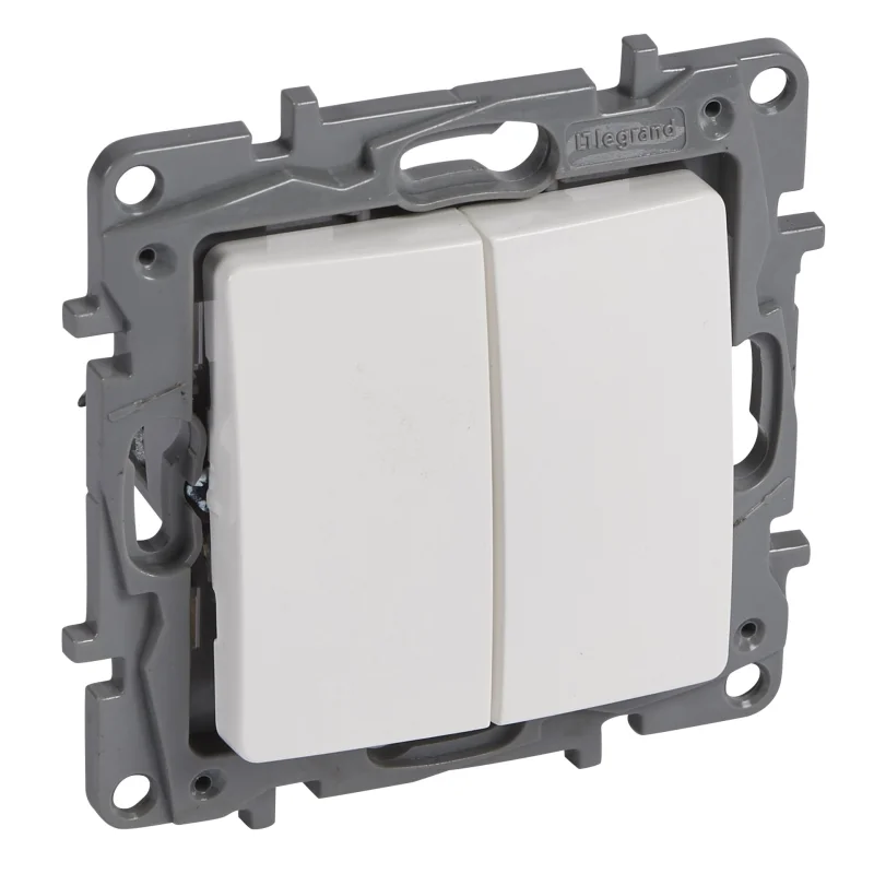 Legrand Бутон сериен 6А Бял - Legrand Niloe 764508