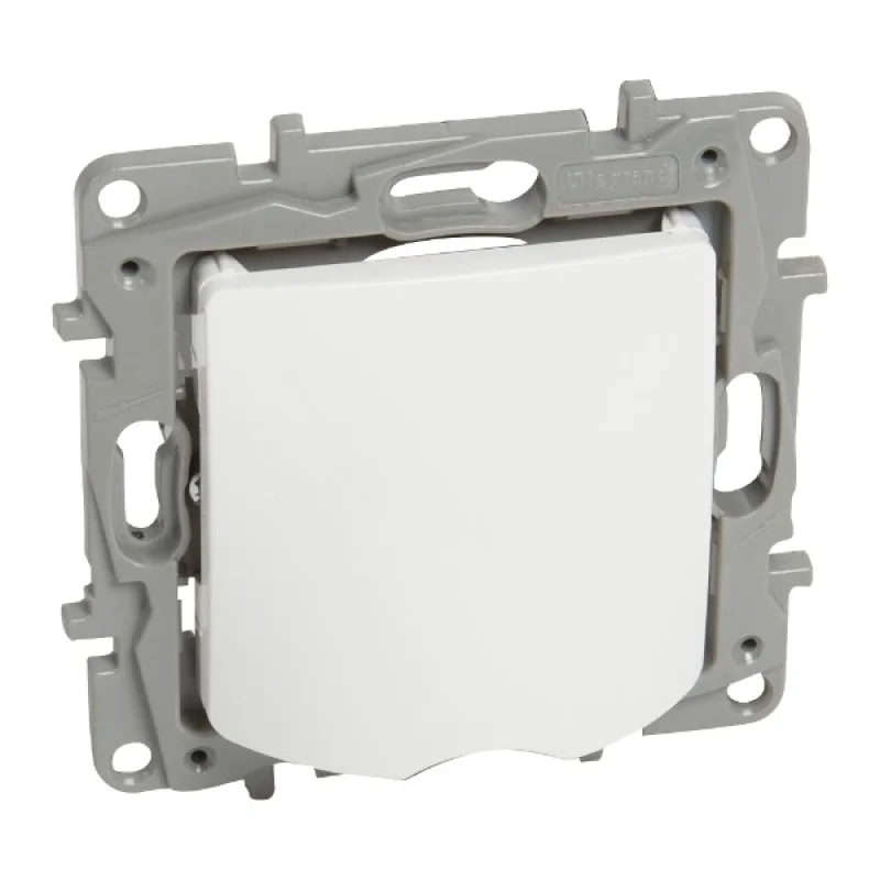 Cable outlet without terminals White - Legrand Niloe 764546