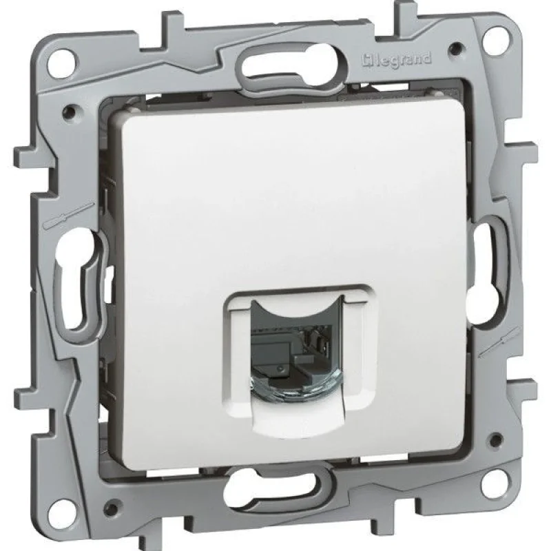 Outlet 1xRJ45 Cat. 6 UTP White - Legrand Niloe 764573