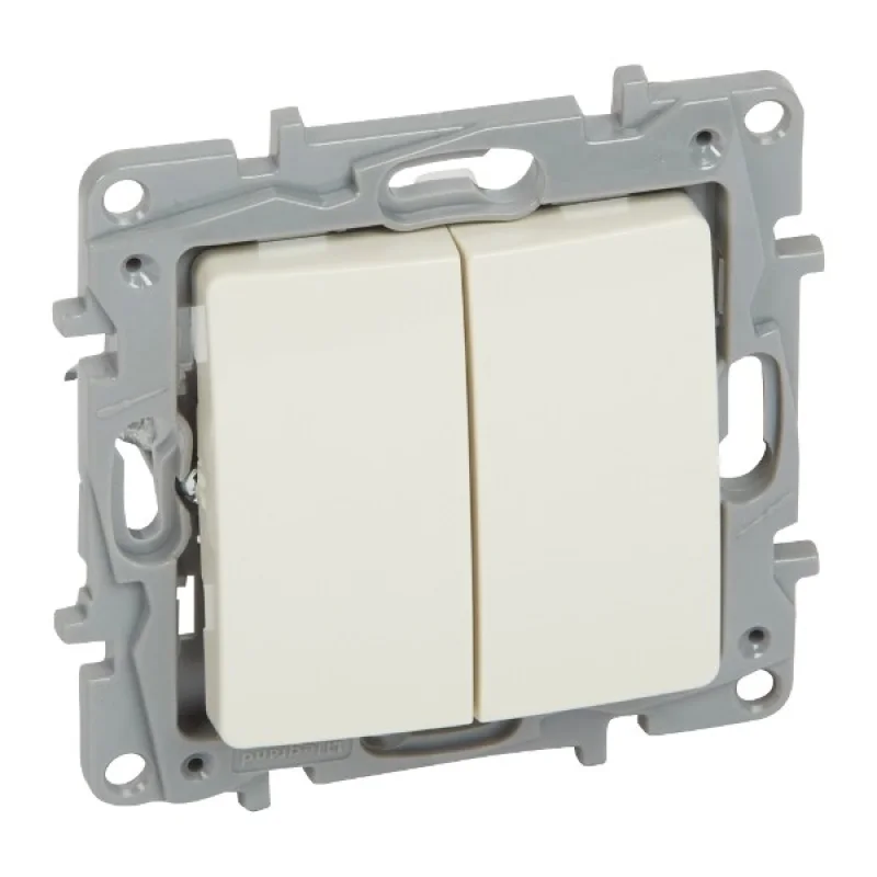 Ключ сериен девиаторен 10A Крем - Legrand Niloe 764602