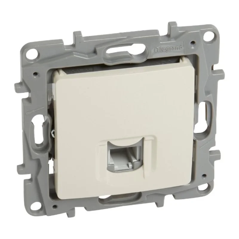 Telephone outlet 1xRJ11 Cream - Legrand Niloe 764669