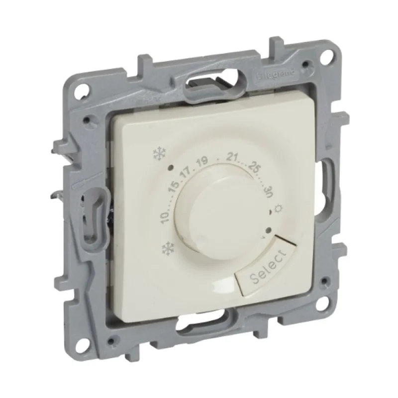 Thermostat 7-30°C max. 8A 230VA Cream - Legrand Niloe 764687