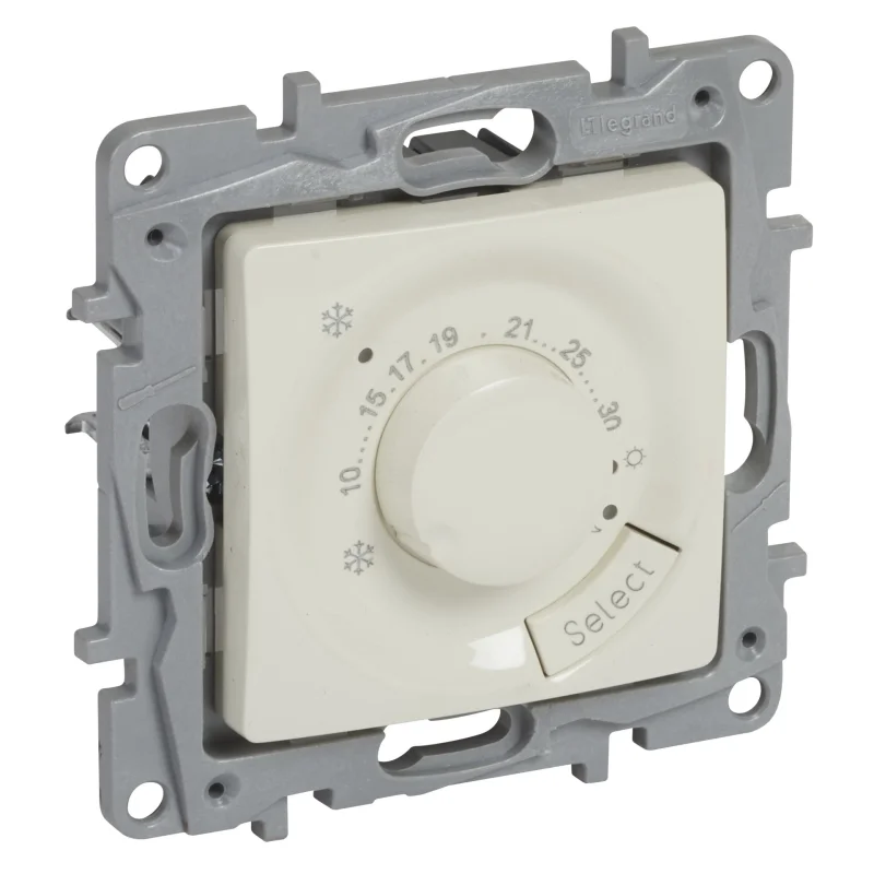 Legrand Thermostat 7-30°C max. 8A 230VA Cream - Legrand Niloe 764687