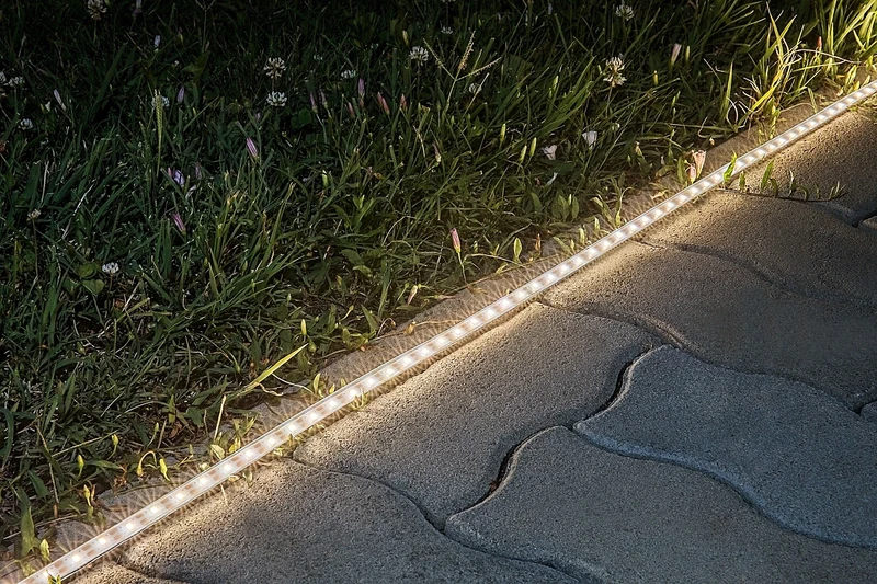 Ansoo – solar LED string light in white, 3000mm, 0.26W, 3000K, IP44