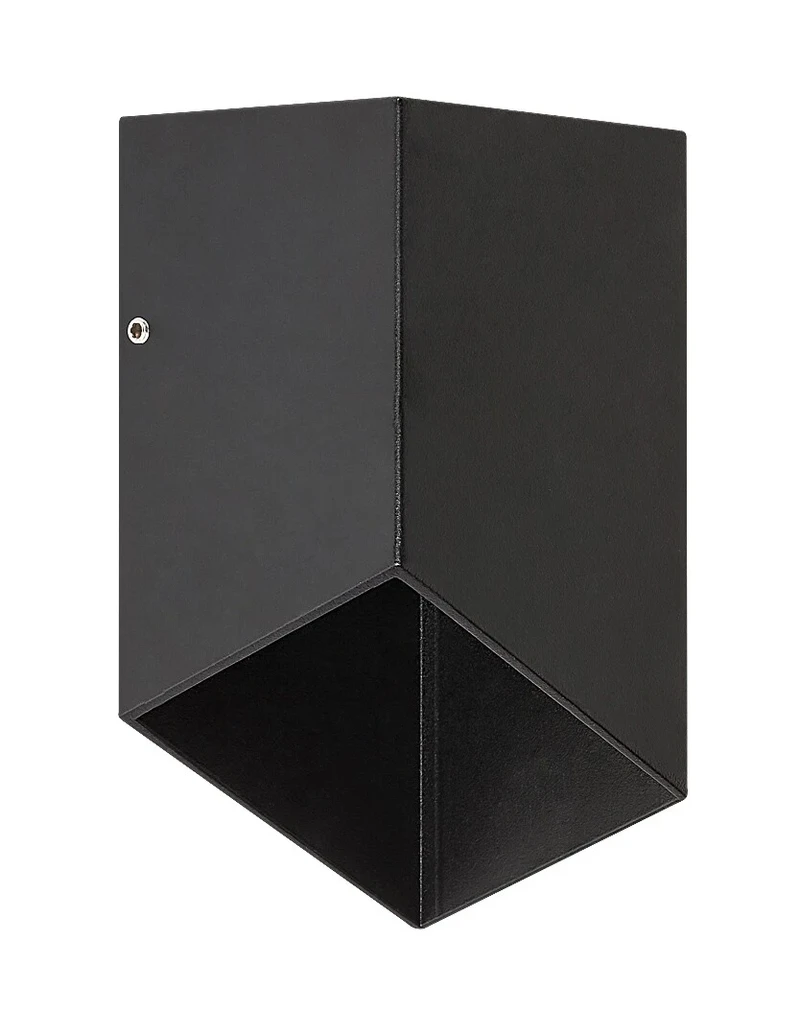 Tilburg – LED outdoor wall light in anthracite with clear glass, 85×150mm, 5W, 3000K