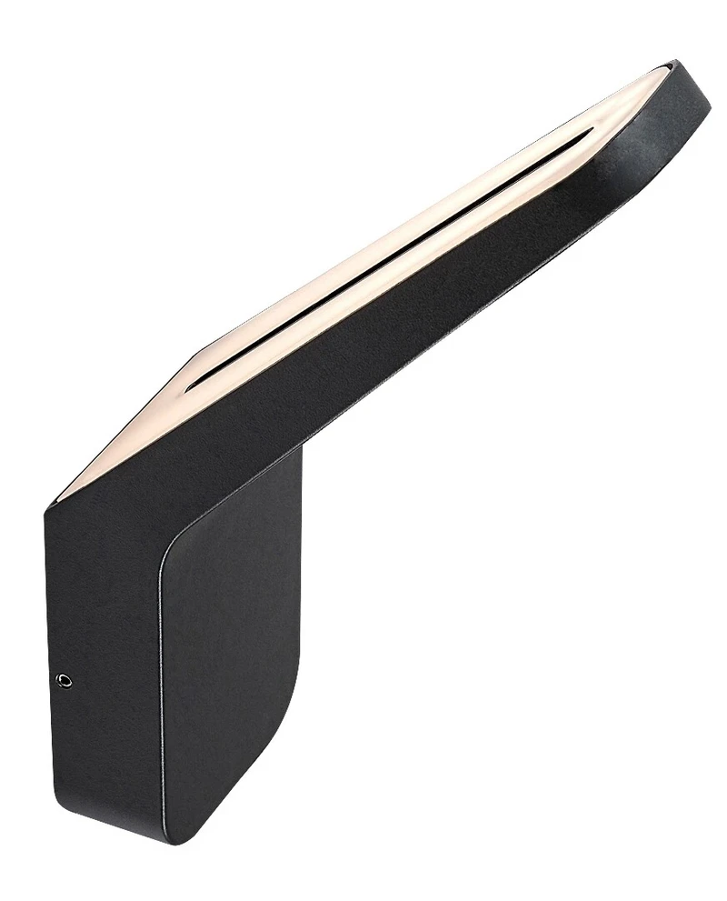 Ognon – LED стенна лампа за външна употреба в антрацит, 80×250мм, 8W, 3000K, IP54