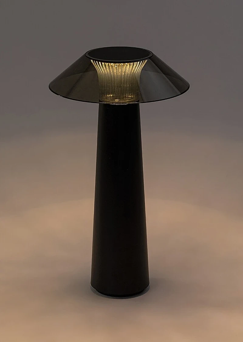 Assen – LED decorative garden lamp in black, Ø155mm, 5W, 3000K, IP44