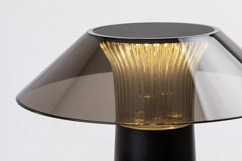 Assen – LED decorative garden lamp in black, Ø155mm, 5W, 3000K, IP44