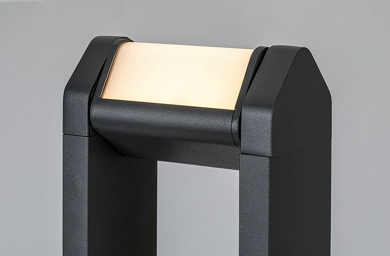 Medna – LED garden lamp in anthracite, 150×650mm, 8W, 3000K, IP54