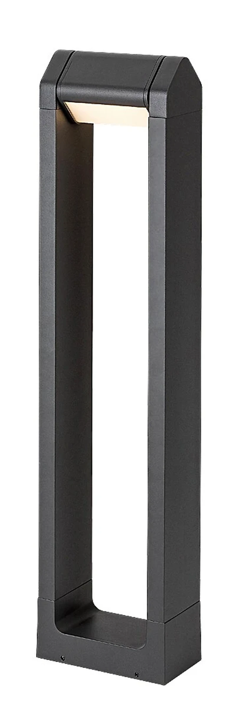 Bollard Lights Medna – LED garden lamp in anthracite, 150×650mm, 8W, 3000K, IP54
