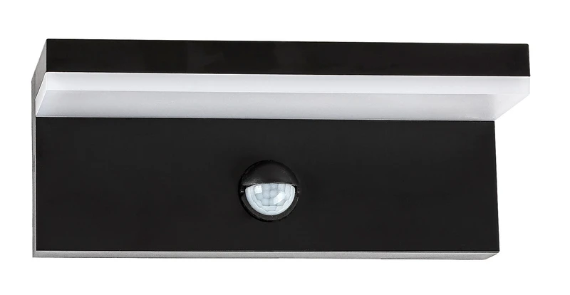 Zaragoza – LED wall light for outdoor mounting in black/white, 210×85mm, 9W, 2700-6500K