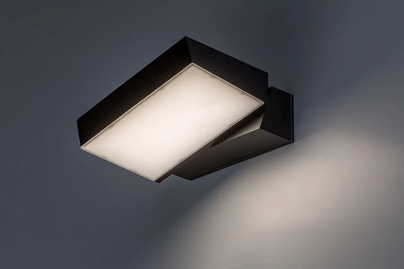 Laxa – LED външна стенна лампа в черно/бяло, 180×60мм, 14W, 2700-6500K, IP54