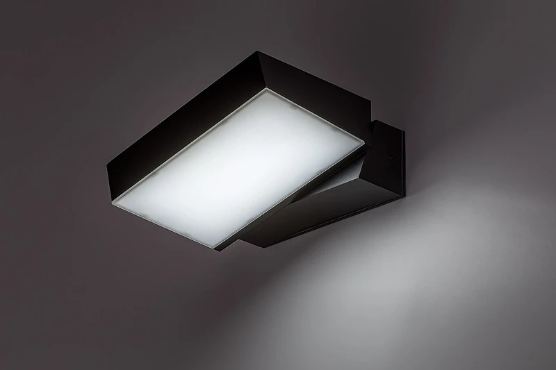 Laxa – LED външна стенна лампа в черно/бяло, 180×60мм, 14W, 2700-6500K, IP54