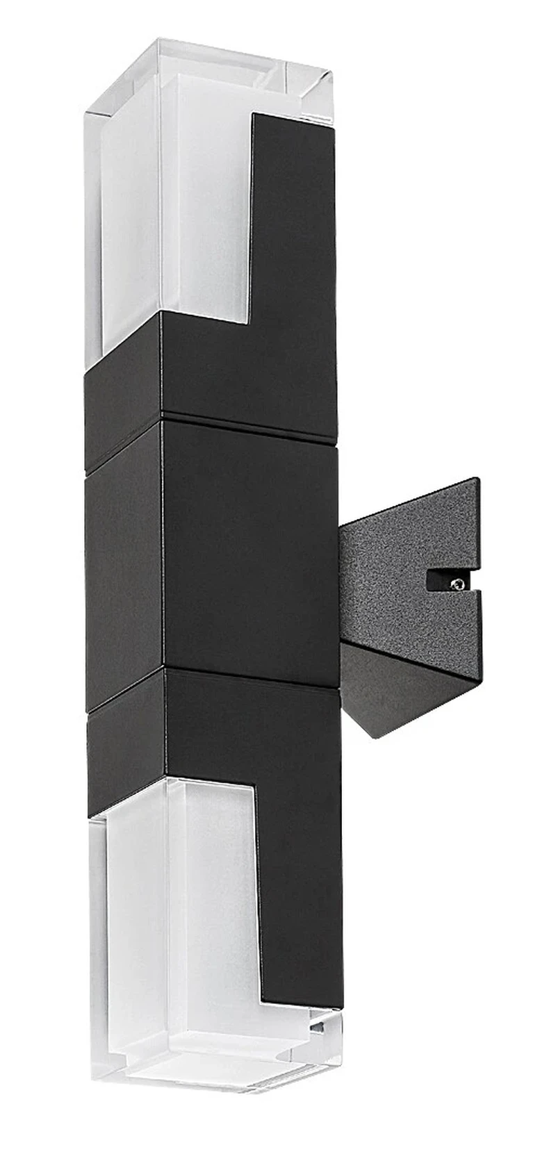Darvas – LED стенна лампа за външен монтаж в черно/бяло, 350мм, 12W, 2700-6000K