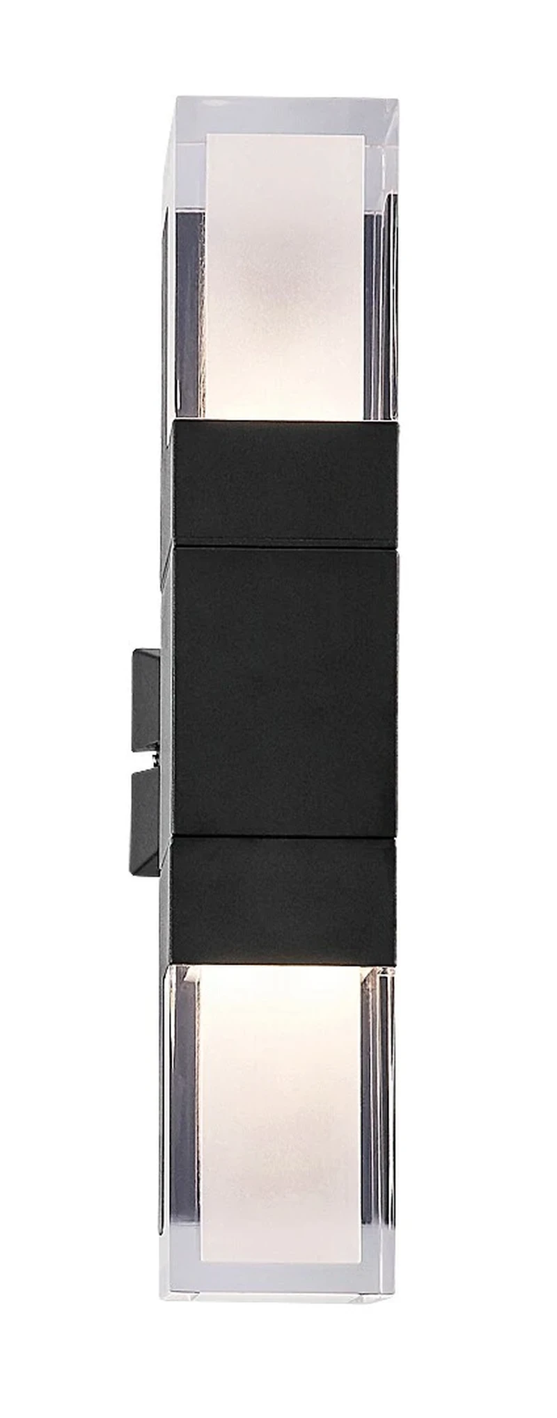 Darvas – LED стенна лампа за външен монтаж в черно/бяло, 350мм, 12W, 2700-6000K