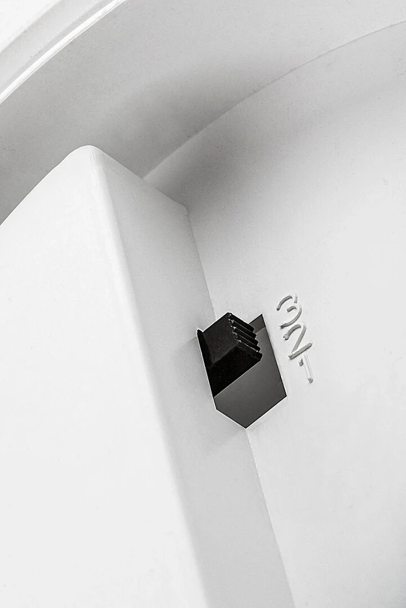 Lowar – LED плафон за тераса в бяло, Ø240мм, 12W, 3000-6000K, IP44