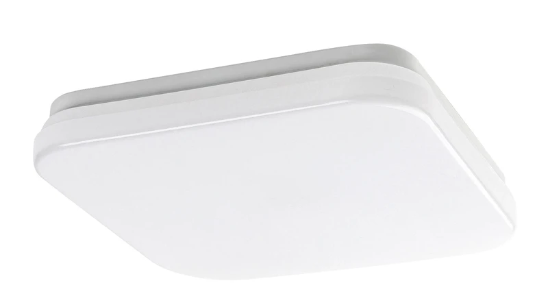 Lowar – LED плафон за тераса в бяло, 240×240мм, 12W, 3000-6000K, IP44