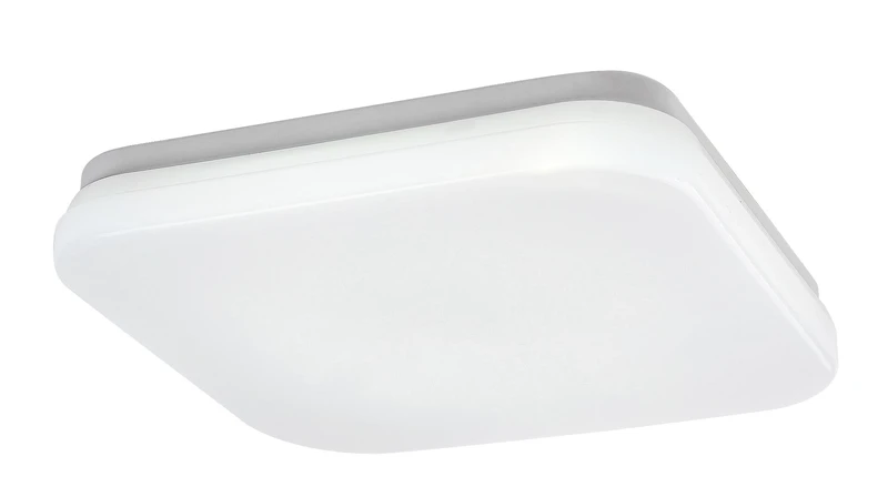Външни таванни лампи (плафони) Lowar – LED плафон за тераса в бяло, 240×240мм, 12W, 3000-6000K, IP44
