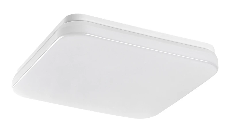 Lowar – LED ceiling light for terrace in white with motion sensor, 285mm, 18W, 3000K
