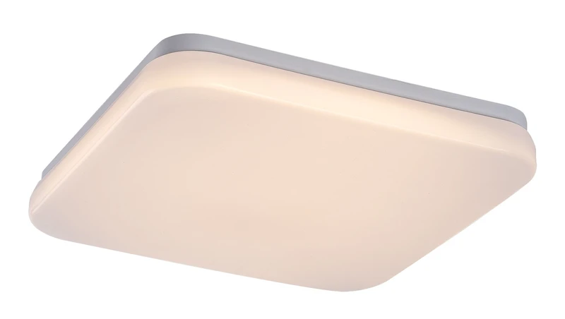 Outdoor Ceiling Lights Lowar – LED ceiling light for terrace in white with motion sensor, 285mm, 18W, 3000K