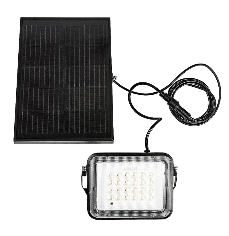 Melk – соларна LED стенна лампа в черно, 190×155мм, 6.5W, 3000-6500K, IP65