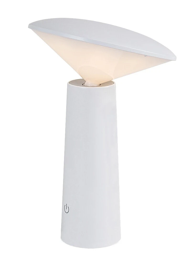 Polperro – LED декоративна градинска лампа в бяло, Ø140мм, 180lm, 2800-6500K